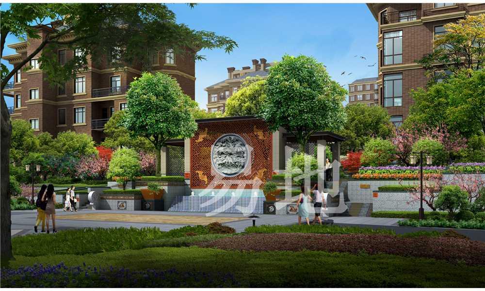 郑州易地园林景观规划设计有限公司作品，新合鑫睿智禧园